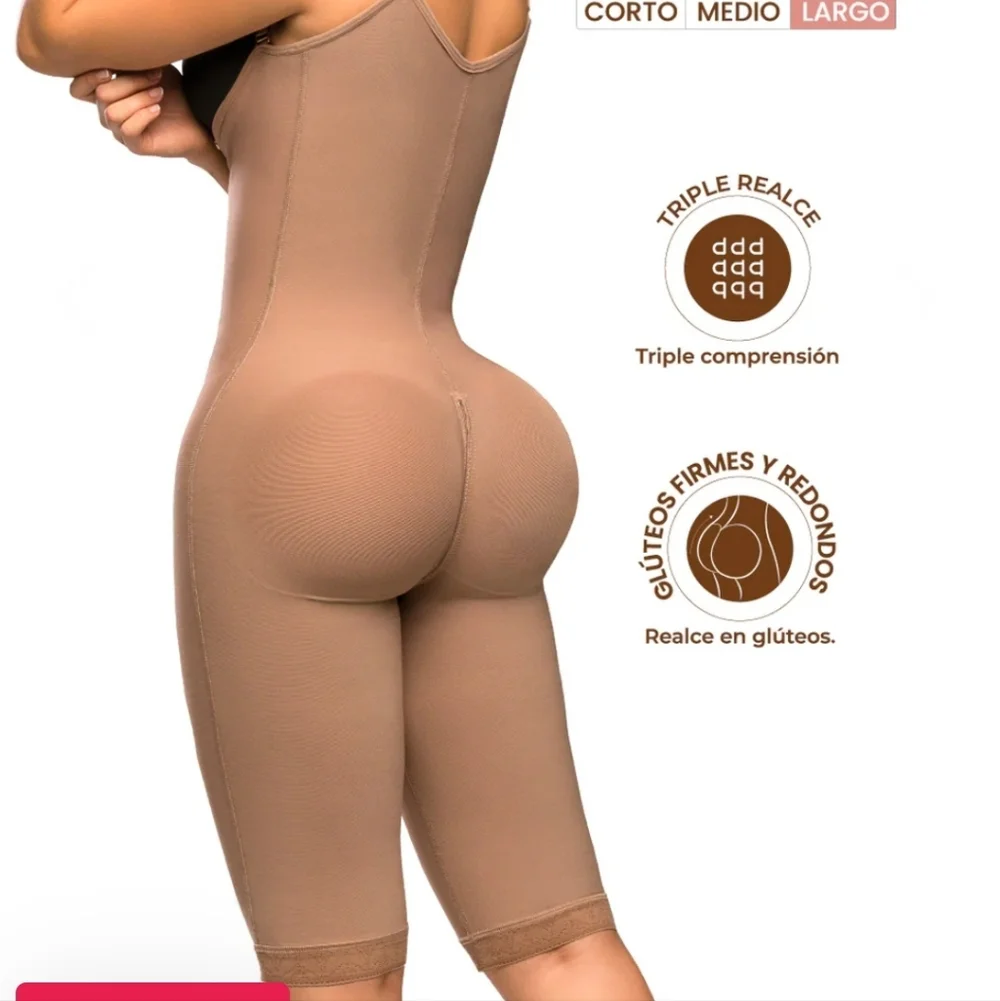 La Duqueza SMI7155 Women's Shapewear Faja Triple Gluteus Lift Enhance Curves XL - Picture 16 of 17
